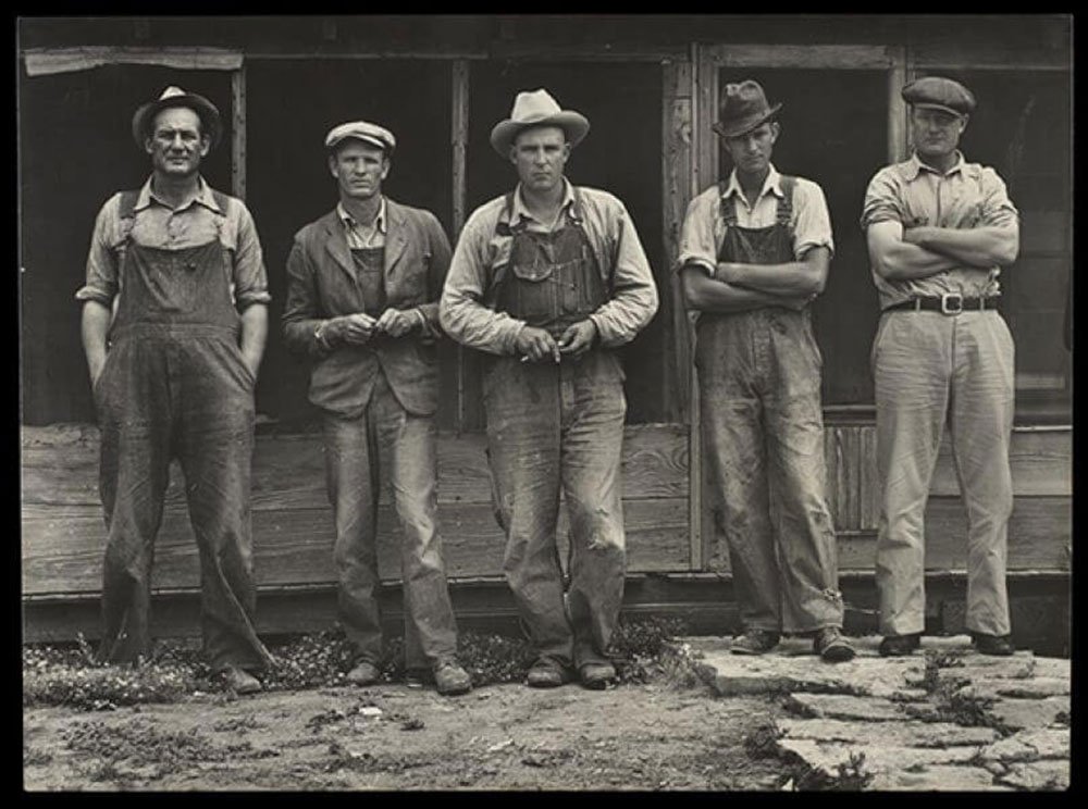 Dorothea Lange SIX TENANT FARMERS WITHOUT FARMS, GOODLET, HARDEMAN COUNTY, TEXAS