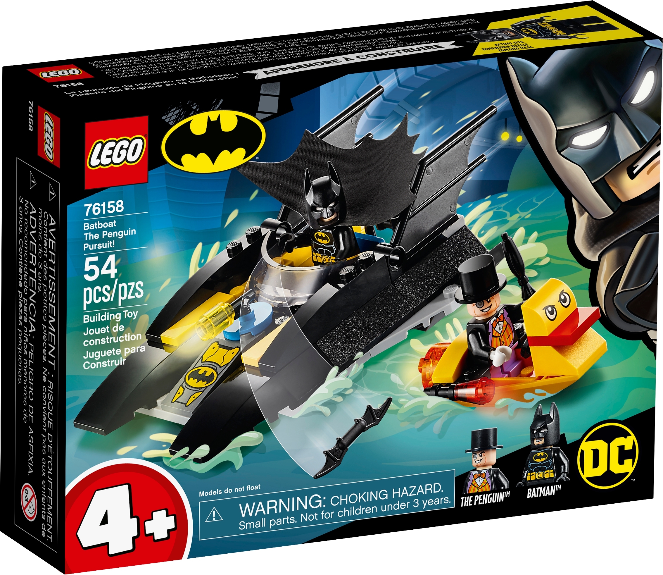 Lego Superhero Batman Boat