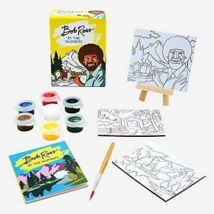 Bob Ross 3 Paintings and Instruction Book